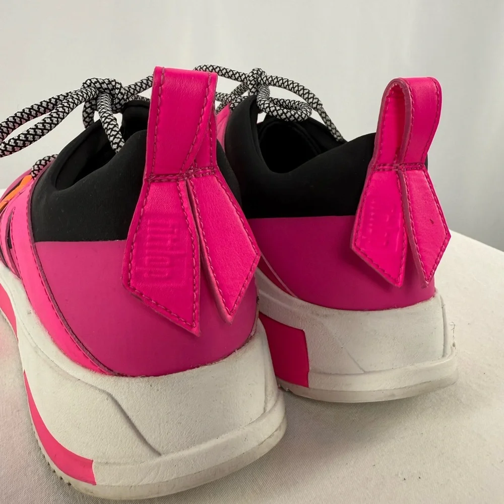 Fitflop Athletic Sneakers in Pink Black‎ Size 11